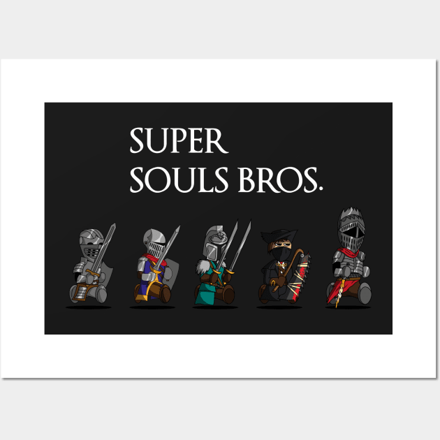 Super Souls Bros. Wall Art by Xitpark